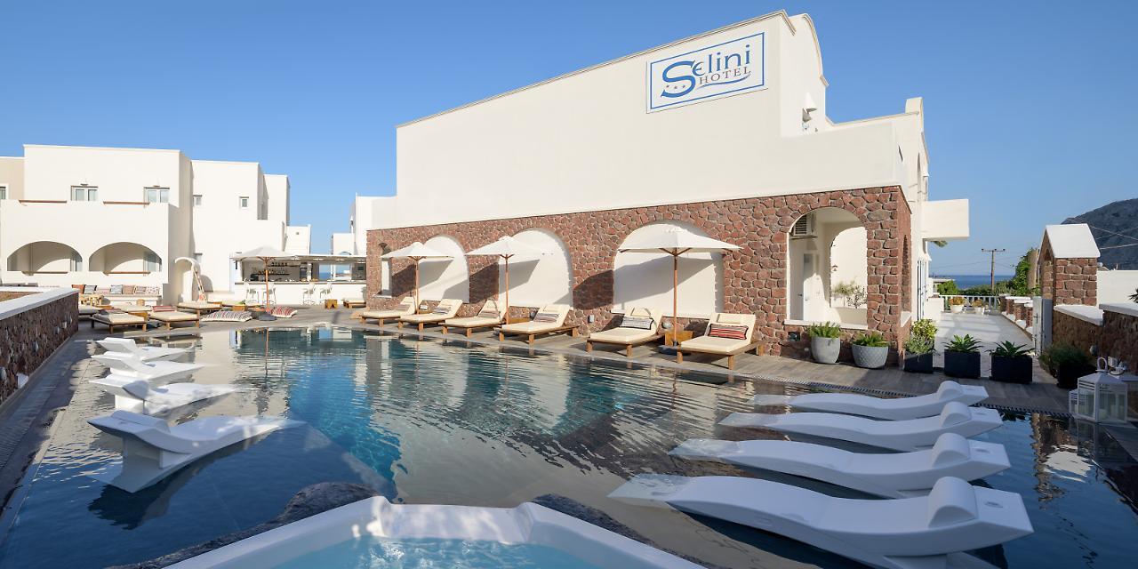 Selini Ηotel (Adults Only) Камарі Екстер'єр фото