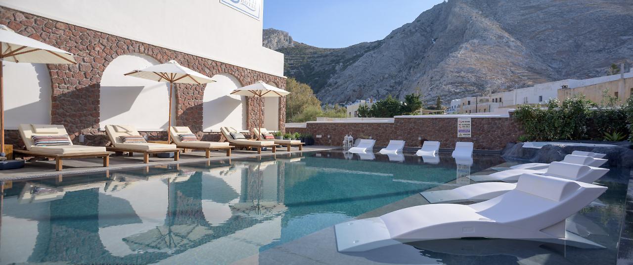 Selini Ηotel (Adults Only) Камарі Екстер'єр фото