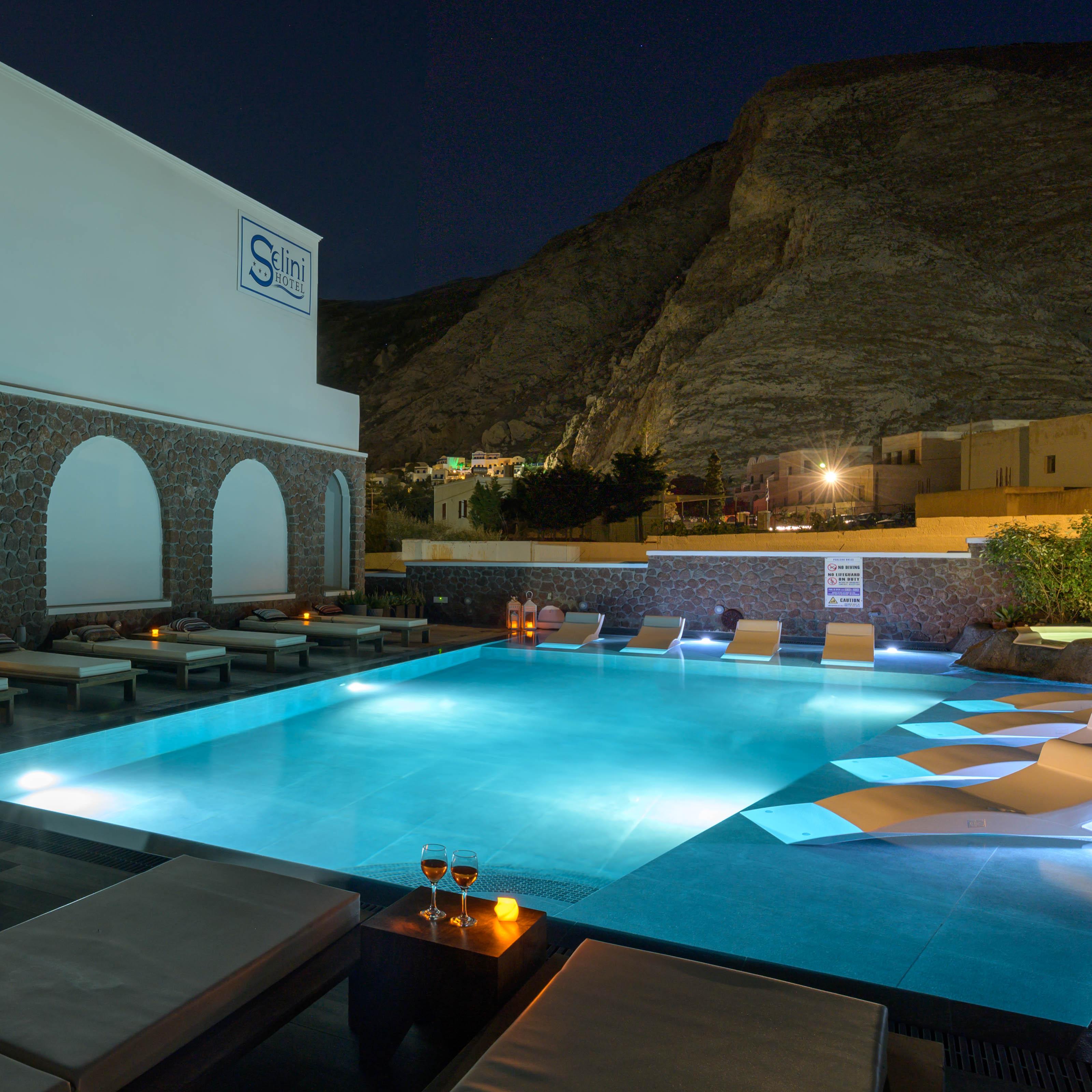 Selini Ηotel (Adults Only) Камарі Екстер'єр фото