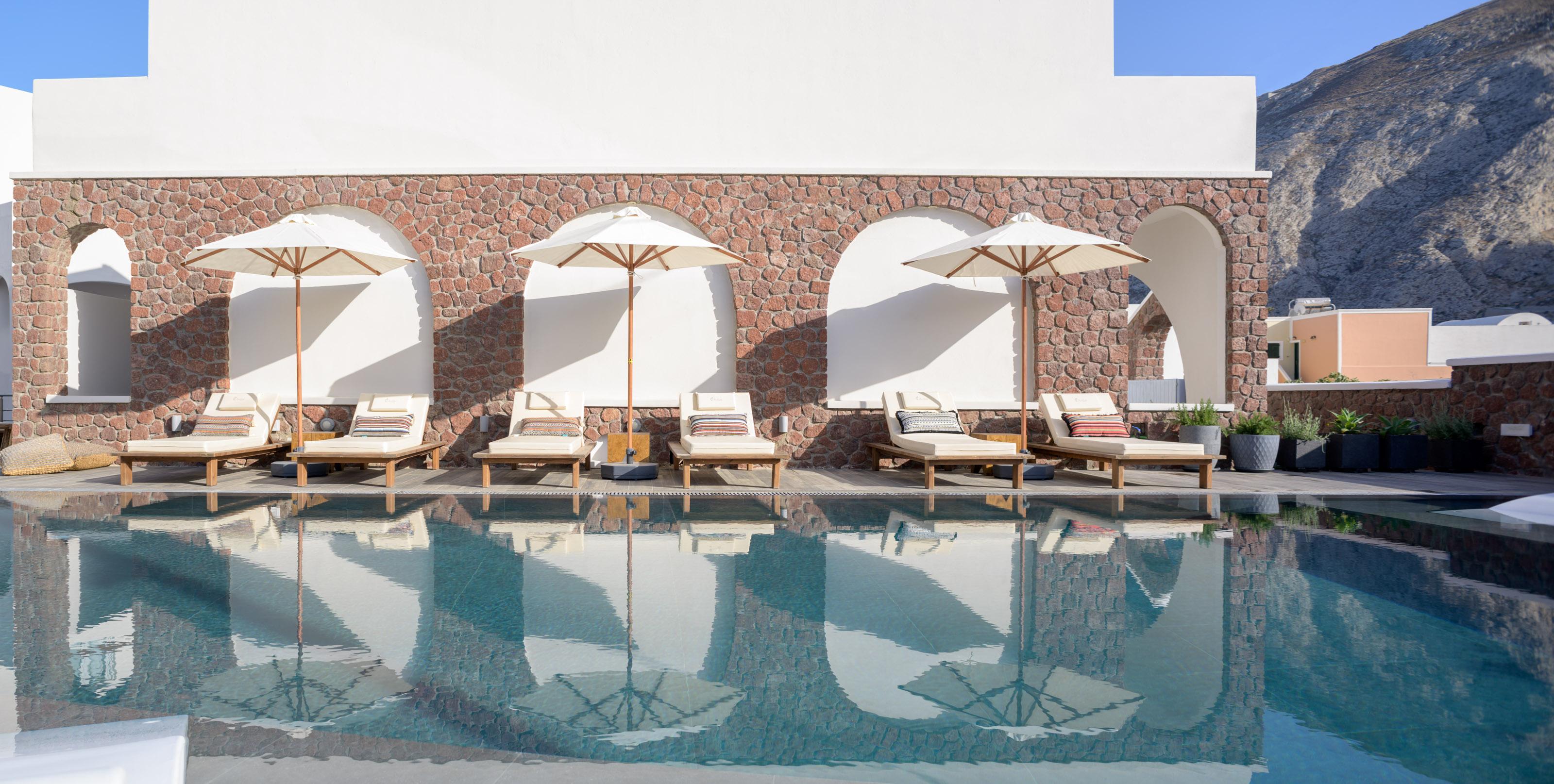 Selini Ηotel (Adults Only) Камарі Екстер'єр фото